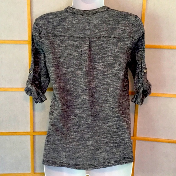 Cable & Gauge Cardigan Top Short Sleeves S - Picture 6 of 7